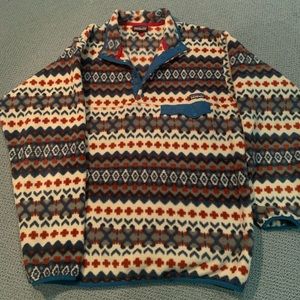 Patagonia Synchilla Pattern Fleece Snap-T Pullover